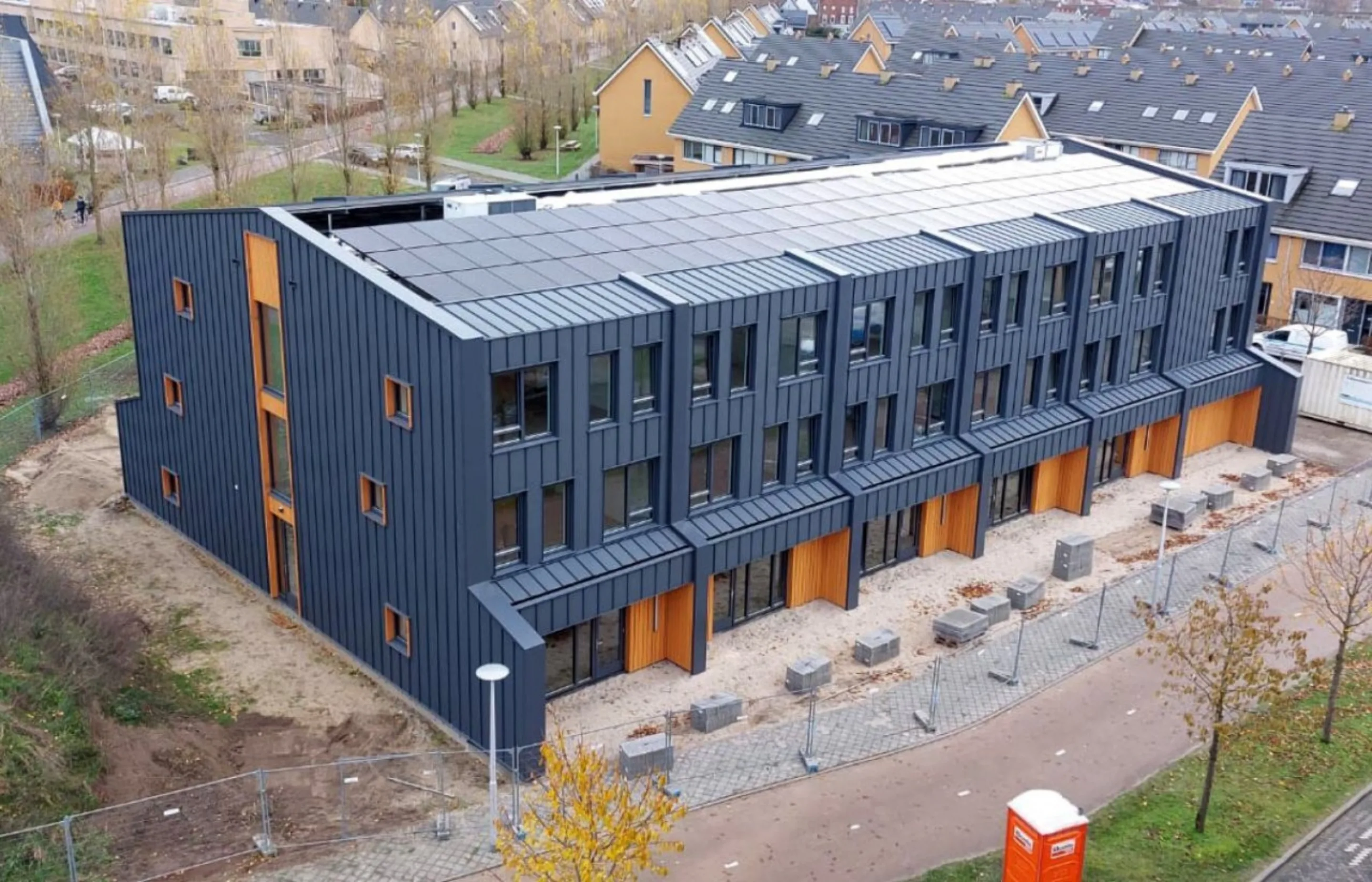 Stadswoningen uit de steigers beeld: Veluwezoom Verkerk